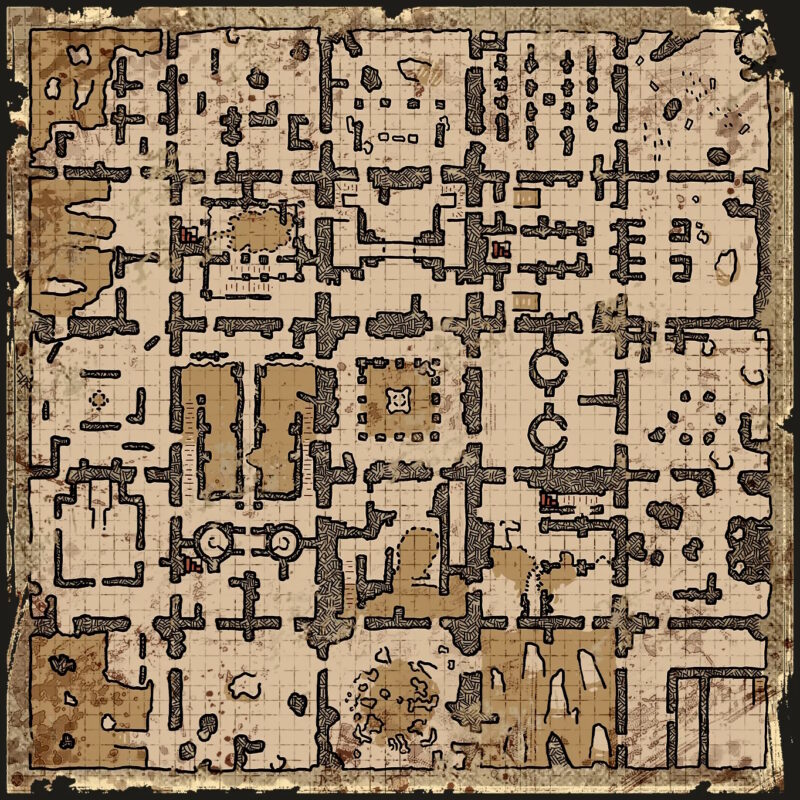 Карта Руины